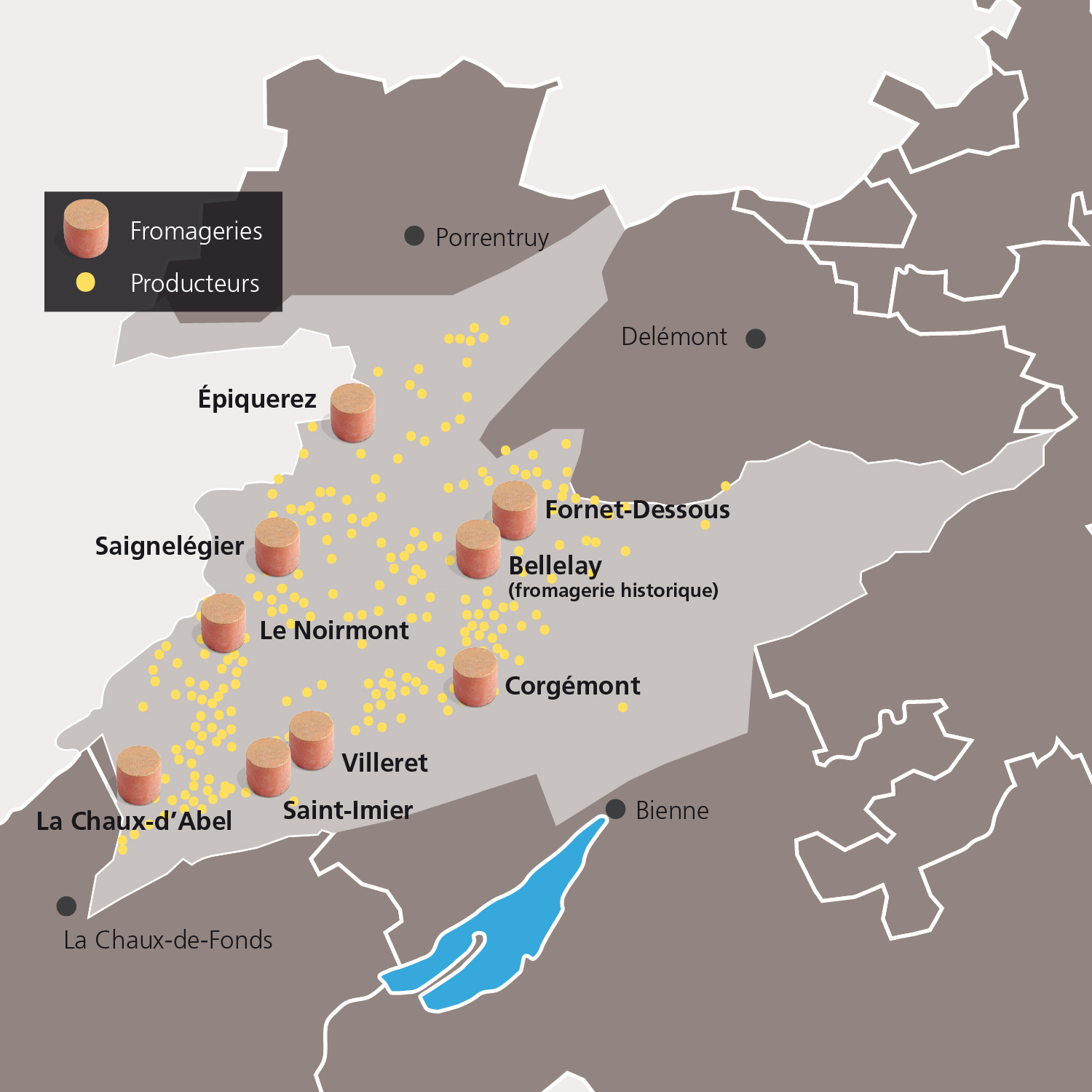 Vente en ligne de Tête de Moine réserve AOP , fromage suisse et sa girolle